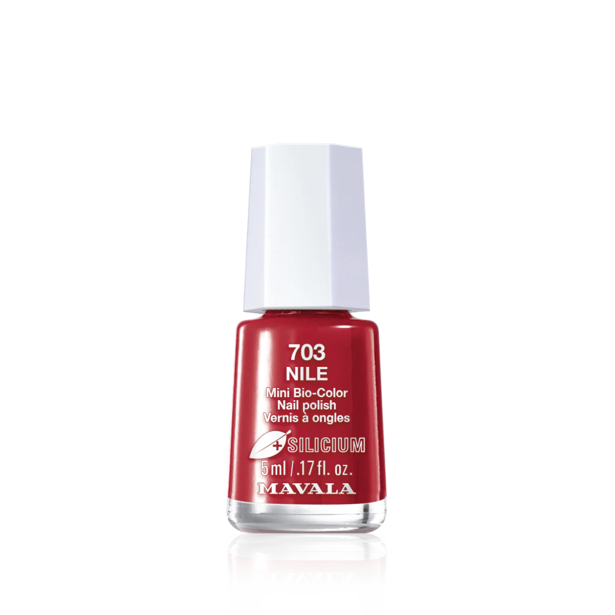 Vernis Mini Bio-Color Rouge - Image 5