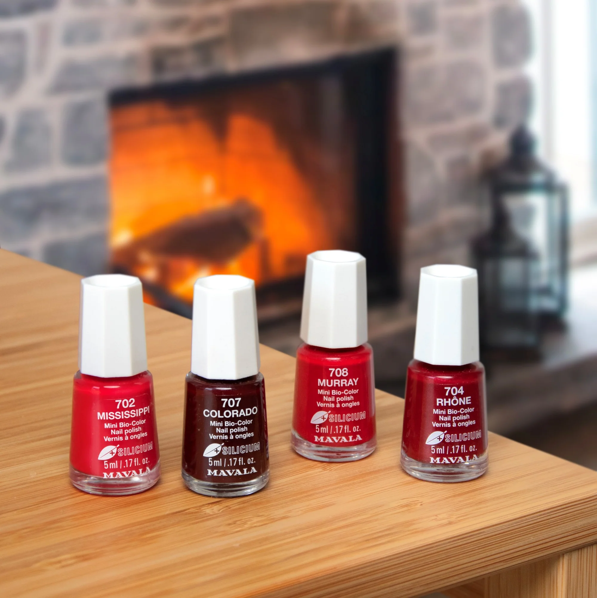 Vernis Mini Bio-Color Rouge - Image 6