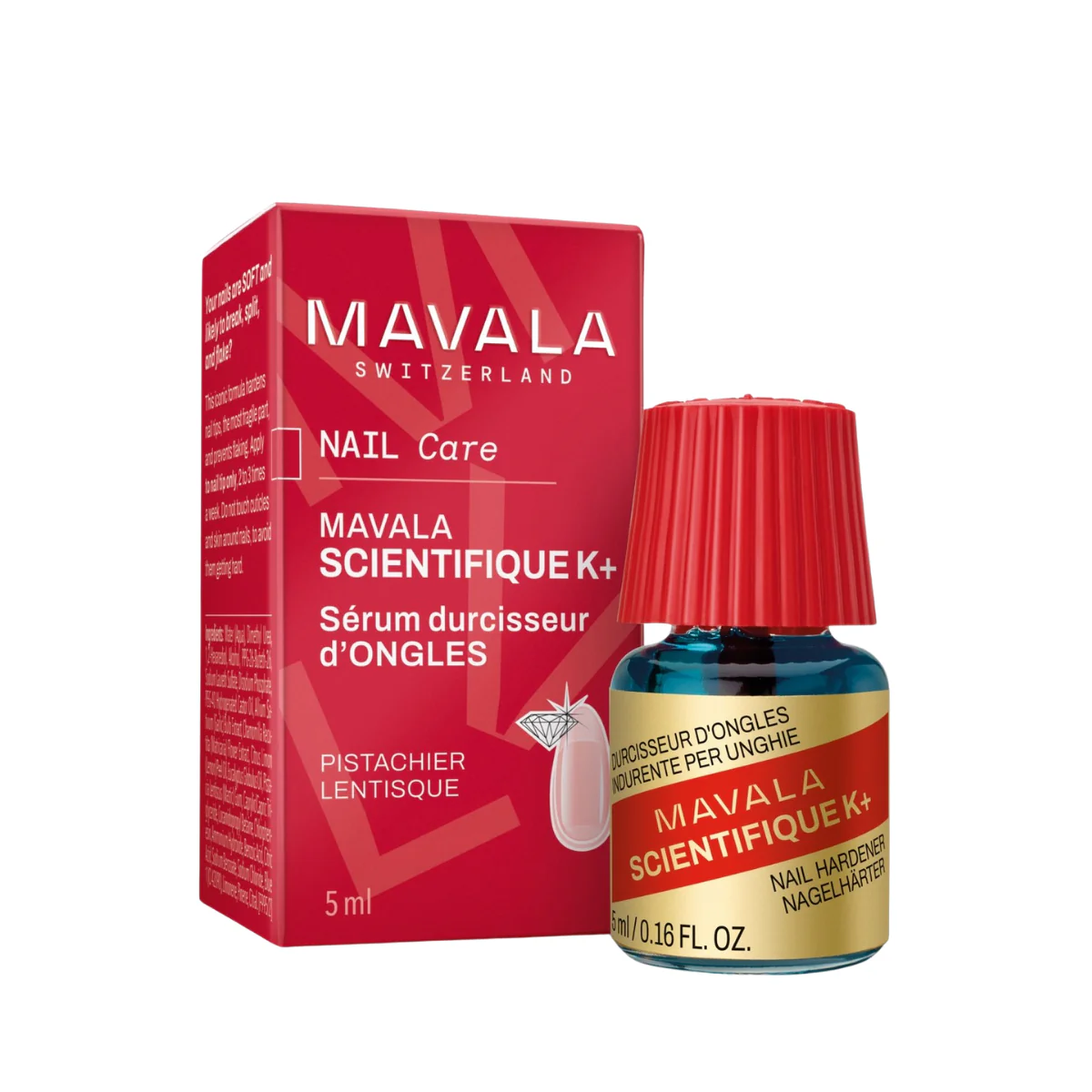 Vernis Durcisseur d'ongles Mavala Scientifique K+ - Image 4
