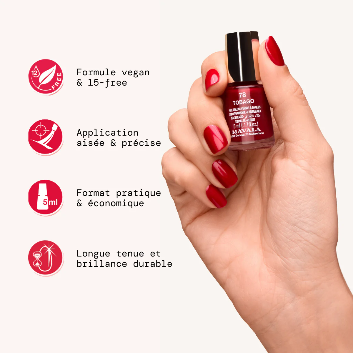 Vernis Mini Color Doré - Image 5